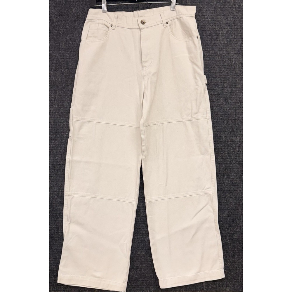 No Boundaries Pants Mens 32x31 Carpenter Double Knee Utility Wide Leg Y2K Baggy